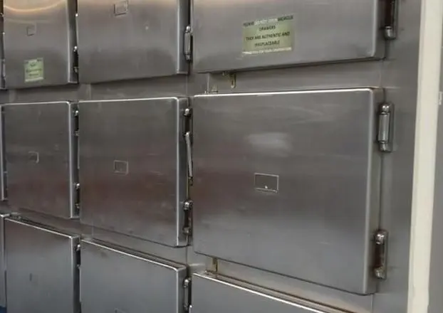 NRH says the graphic picture of blood all over the floor of the morgue that accompanied the media article is part of an embalmment procedure. Therefore, must not be considered or believed to be the usual daily status of the morgue’s level of hygiene.