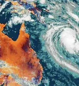 If the size of the satellite image is anything to go by then Cyclone Yasi is a potentially highly destructive storm system.