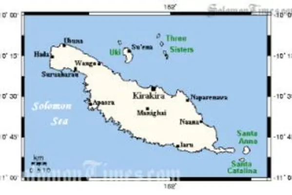 Makira Province is one of the bigger Provinces of the Solomon Islands.