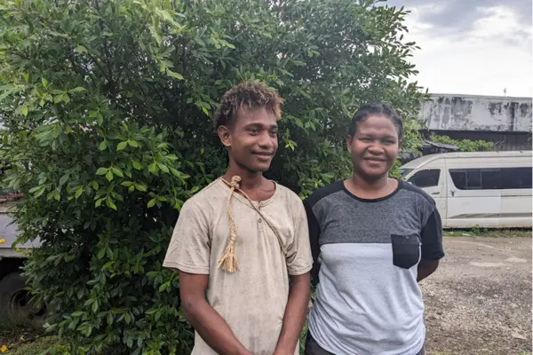 While deafness is one of the most common forms of disability reported in Solomon Islands, both said they faced obstacles when it came to accessing education and employment.