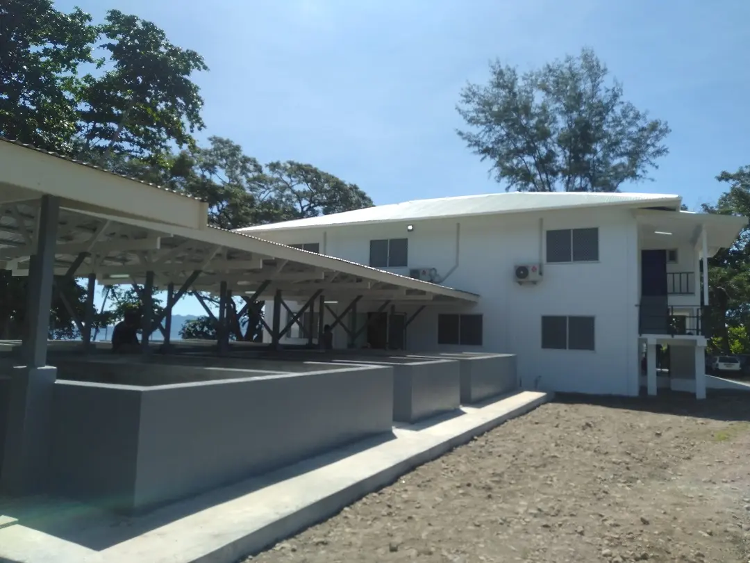 The project of the tilapia facility in Aruligo is in two phases. The first phase includes construction of two buildings while the second phase is the breeding pool for the tilapia.