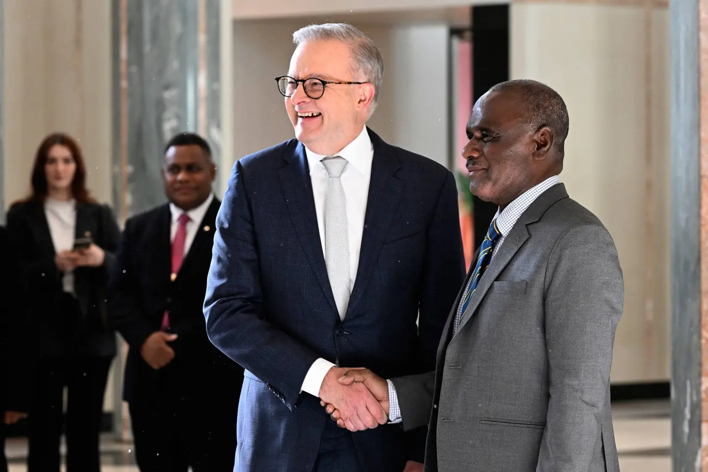 In their meetings, the two leaders discussed their vision for a transformational Solomon Islands – Australia Partnership.