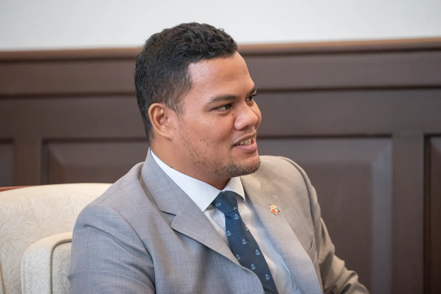 Hon. Kofe was nominated by Guri Melby, the leader of Norway's Liberal Party, for his work in raising awareness of climate change issues, particularly the threat of climate change to his low-lying Pacific Island nation, Tuvalu.