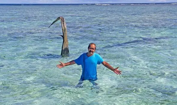 Where villagers grew crops on Kale Island, planted coconut trees and built homes on stilts, there are now just rocks on the white, sandy seabed. A whole way of life has been wiped off the face of the Earth.