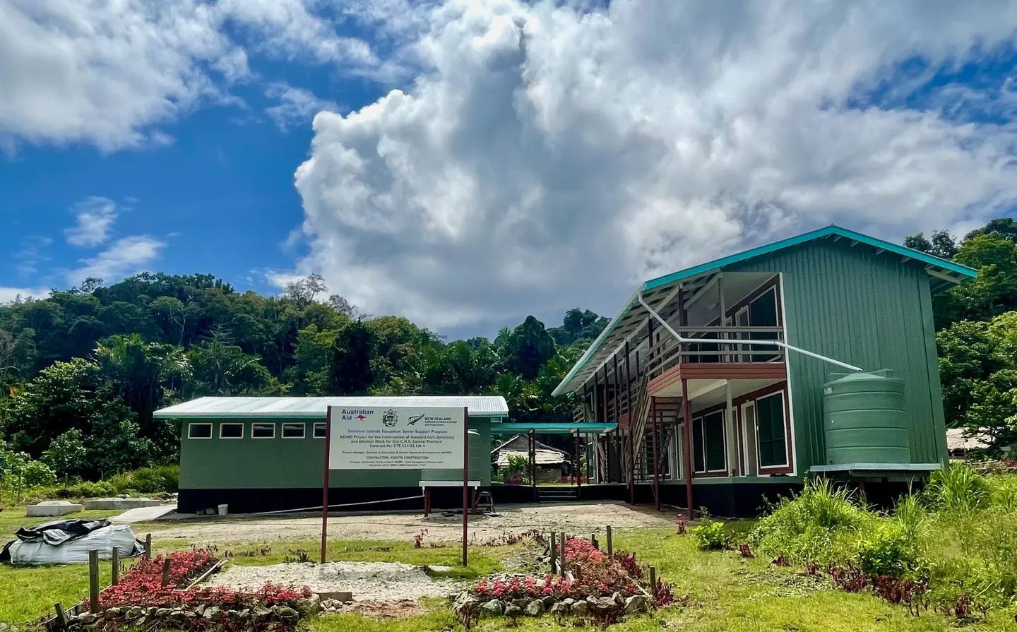 Siro High School Welcomes New Girls' Dormitory and Ablution Block
