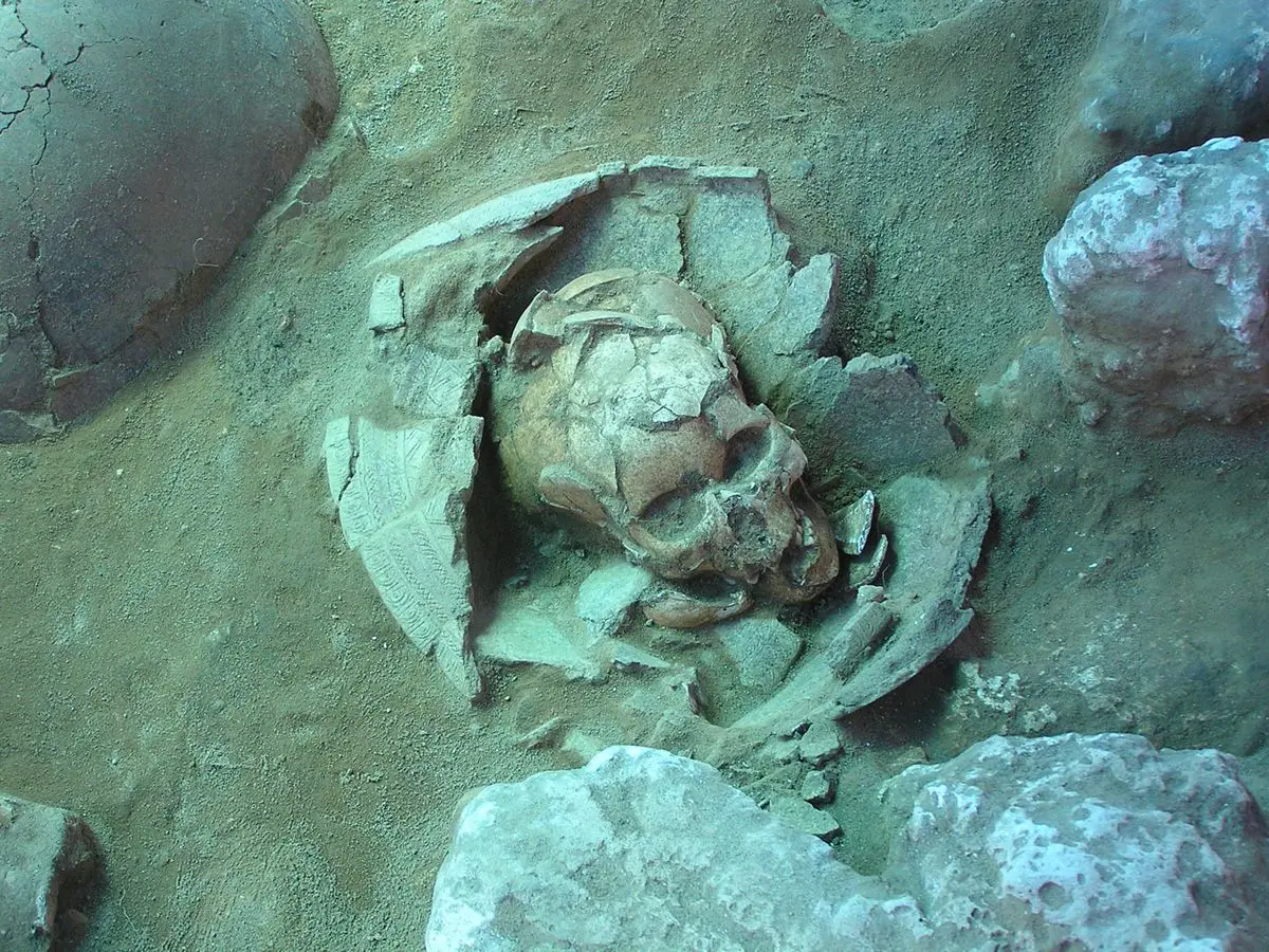 To make the analysis, the researchers used a sample from the petrous bone — a bone in the skull near the ear — that they've found to be best at preserving DNA that's many thousands of years old.