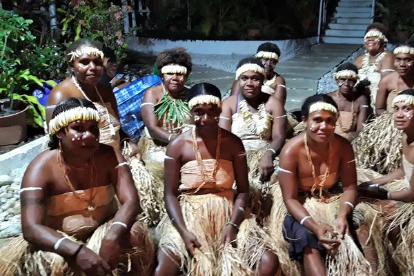 Women from Mataniko at the launching of the South Guadalcanal constituency development plan.