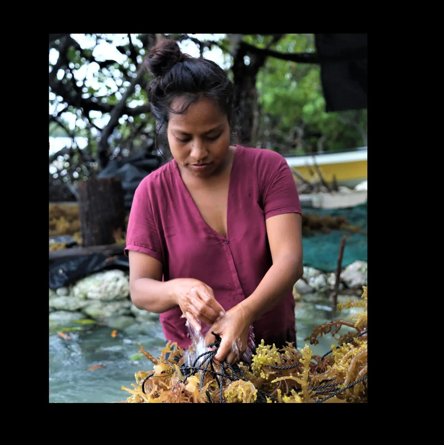 Teue says that what her father taught them is to make a living that is sustainable, and one that keeps their family together. For that she is always grateful to her father.