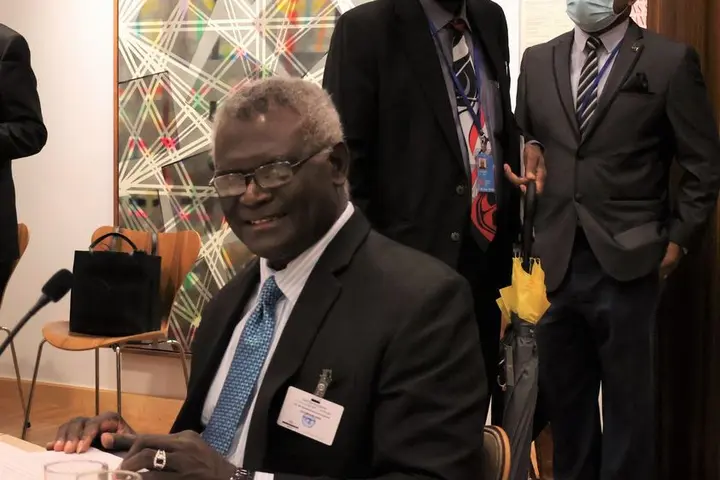 Prime Minister Sogavare urges the body representing small Island states to call on the UN High Level Panel on the MVI to provide a timeline on delivery of the final report.