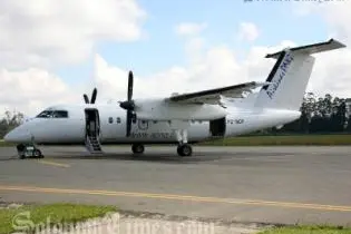 Captain Cornelius Vonseau and Captain Scott Gamiandu were selected to train on the Dash 8.