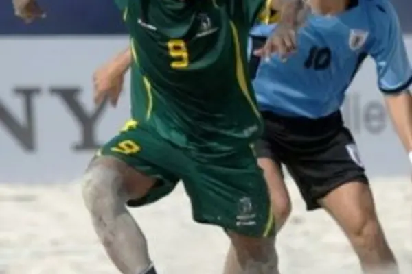 Robert Laua, another Solomon Islands wonder boy gracing the sands of Dubai.