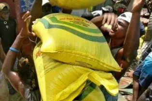 Bags of rice are being shipped in the thousands to villages around the country, with candidates preparing for a sudden influx of supporters.