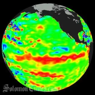 Recent trends in the Tropical Pacific Climate Patterns are now indicating early stages of a developing El Niño.