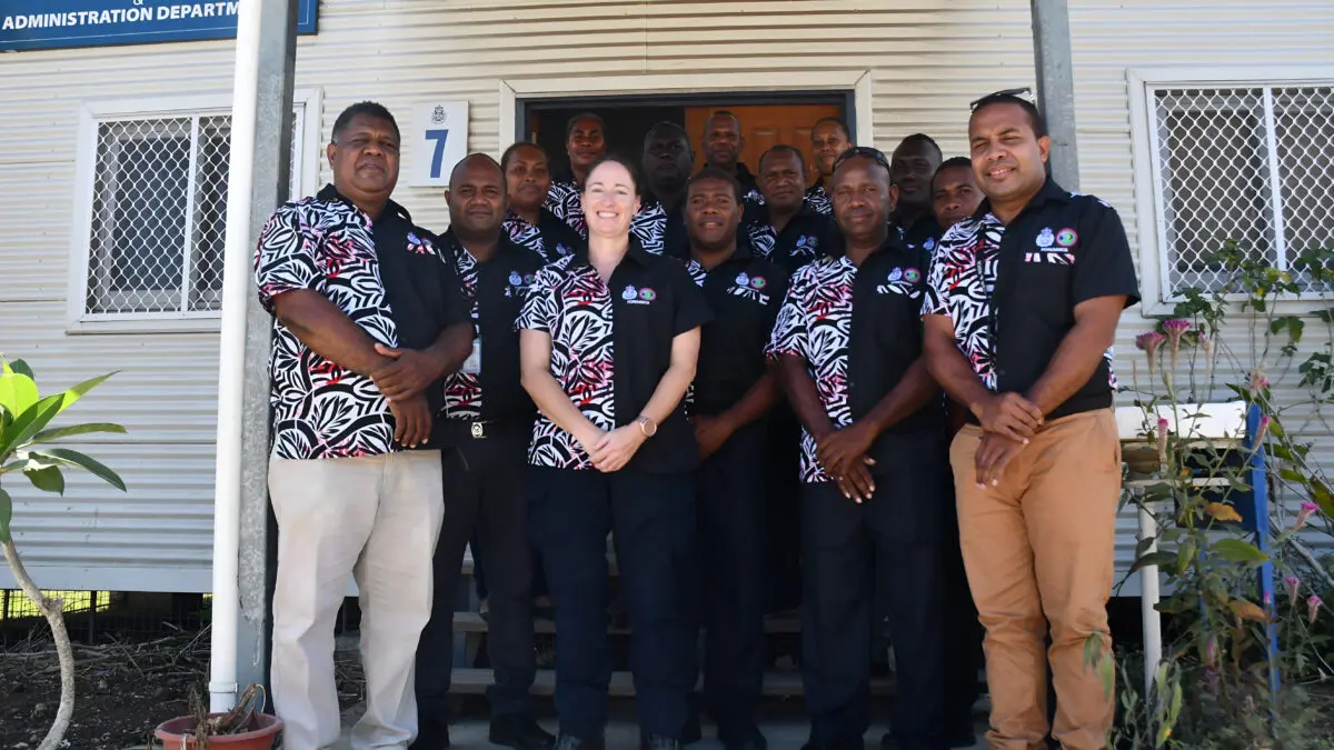 Forensic team with new bula shirt gifted by RAPPP.