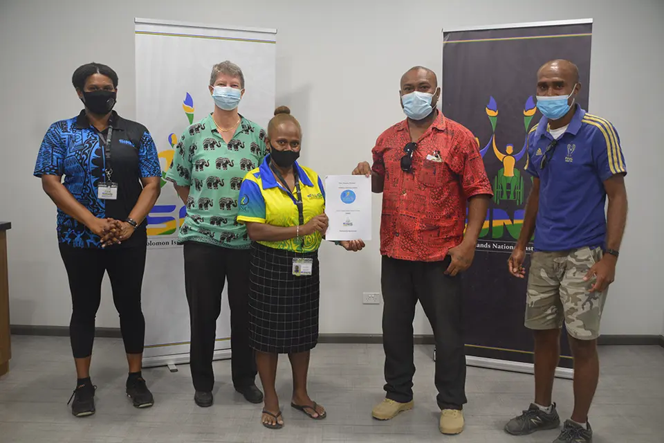 TriSI President Joe Ramosaea commended SINIS HP and NSC for making sure that the right support systems are in place to allow athletes and coaches to excel at the elite international level.