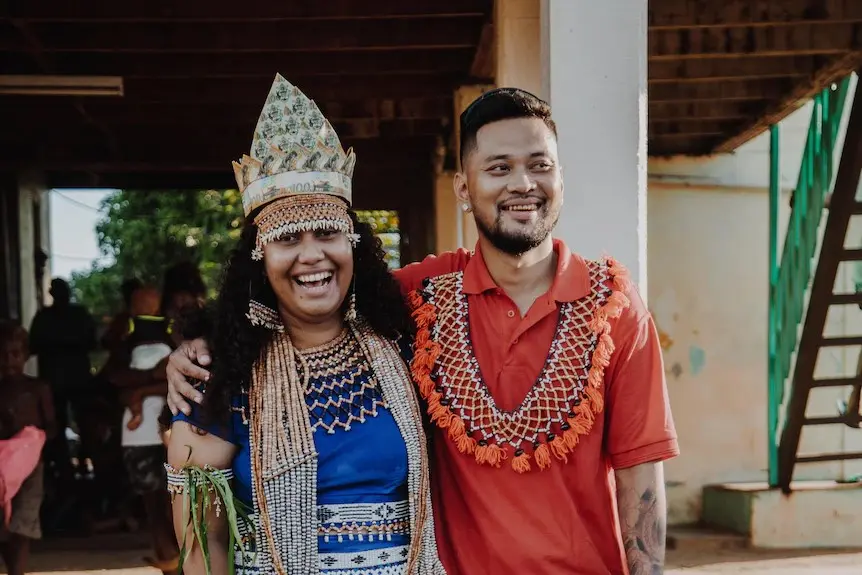 For Australian-based Solomon Islander, Terry Wong, tracking down the shell money for his bride-to-be, Azalea — was no easy feat.
