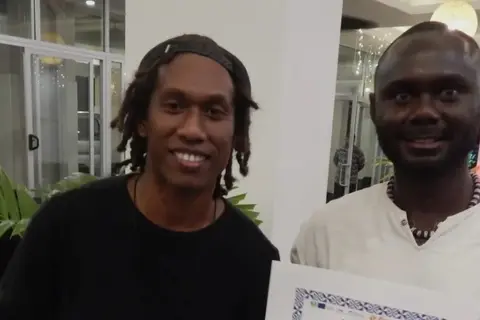 MYIBA was represented by Watson Cyrus Anikwai (L) (MYIBA member) and Hika Joseph (MYIBA Member & Advisor).