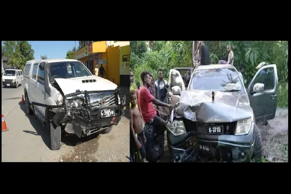 Superintendent Satu in a press statement says the driver of the vehicle was taken to Central Police Station watch house, arrested and placed in police custody.