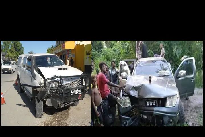 Superintendent Satu in a press statement says the driver of the vehicle was taken to Central Police Station watch house, arrested and placed in police custody.