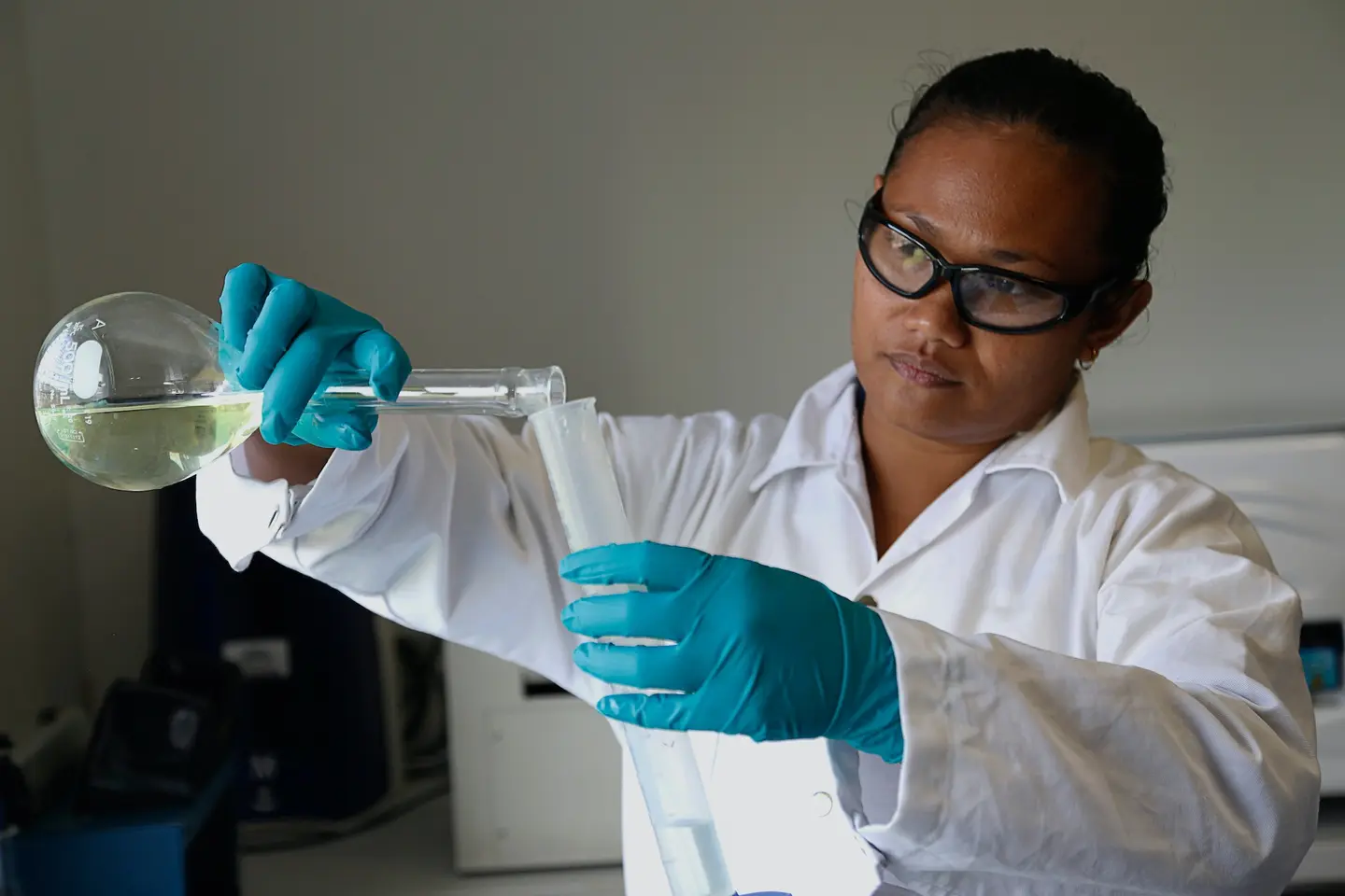 Solomon Water takes pride in its 60 female staff members, who make up one-quarter of the organization’s 250+ workforce, across Honiara and the provinces.