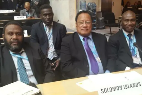 The Minister (c) highlighted key fundamental health challenges that Solomon Islands face in its national health system, which include the double burden of diseases for both communicable and non-communicable diseases and the impact of climate change on health and environment.