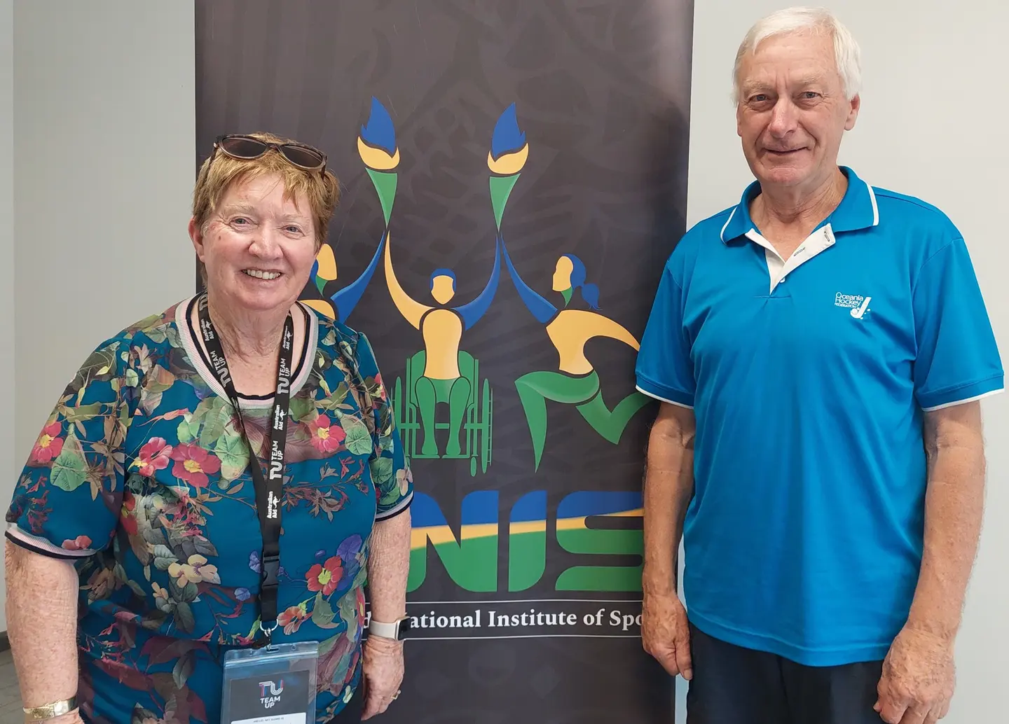 Currently in country are the Continental Development Manager (CDM) of Oceania Hockey Federation (OHF) Ms Gill Gemming and the Secretary General of Oceania Hockey Federation (OHF), David Peebles.