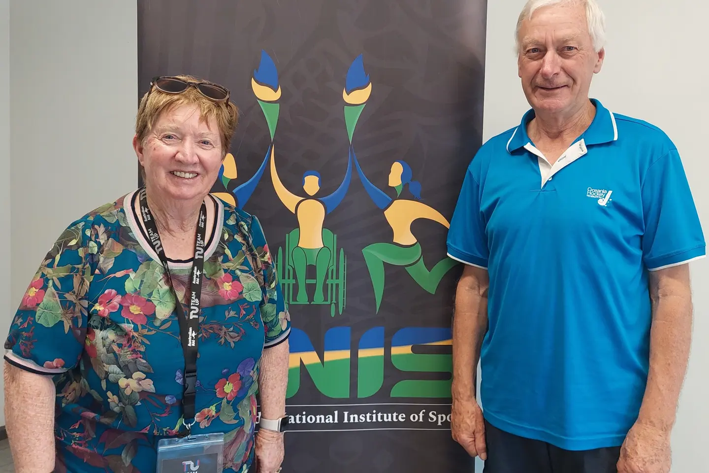 Currently in country are the Continental Development Manager (CDM) of Oceania Hockey Federation (OHF) Ms Gill Gemming and the Secretary General of Oceania Hockey Federation (OHF), David Peebles.