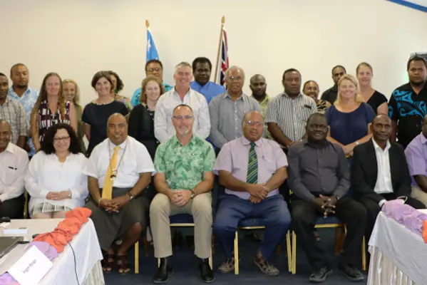 Australian High Commission and Senior Solomon Islands Government officials who attended the High Level Consultation.