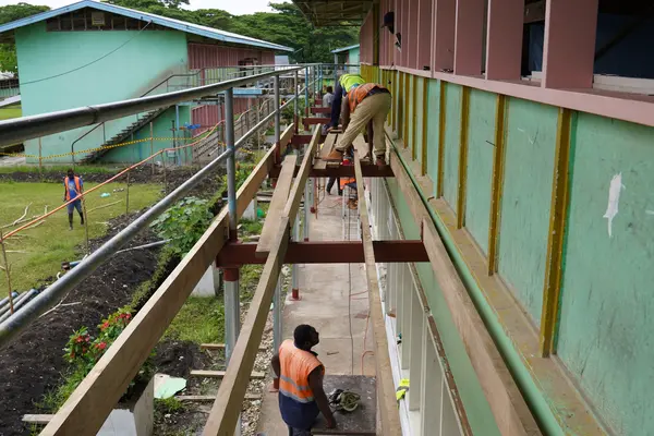 A core part of this funding (SBD54 million) has been allocated for the refurbishment of seven (7) schools and institution’s dormitories and classrooms in Honiara which will serve as athlete accommodation during the Pacific Games.