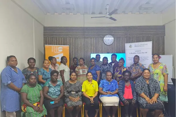 The training aims to develop the capacity of the healthcare workforce to be able to provide knowledge on the best practice of Adolescents Youth Friendly Service.
