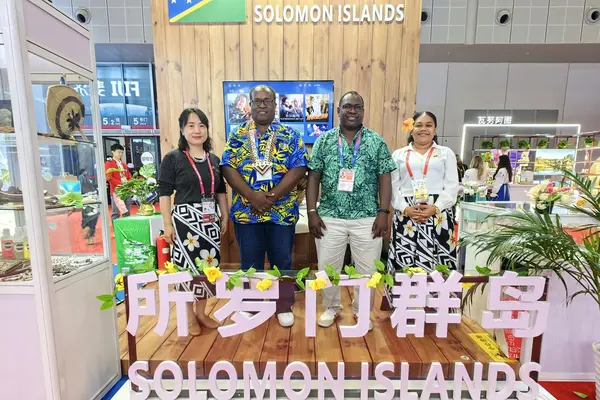 The Solomon Islands products that were exhibited during the Expo were mainly Solomon tuna, Kokonut Pacific products, SolAgro products, seaweed and handicrafts.