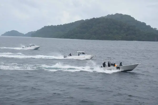 Bougainville is about 40km from the Shortland Islands, West of the Solomon Islands.