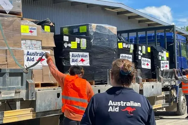 The two flights will deliver 19 tonnes of supplies, including 100 oxygen concentrators, masks, gloves, infection control equipment and other PPE.