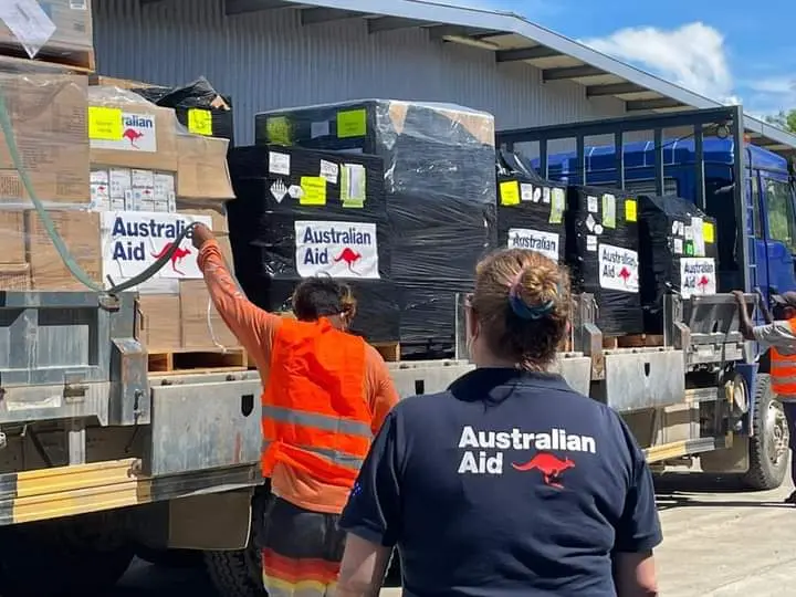 The two flights will deliver 19 tonnes of supplies, including 100 oxygen concentrators, masks, gloves, infection control equipment and other PPE.