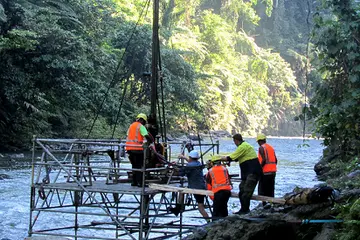 Australia is funding the construction of a 22km transmission system to deliver renewable energy generated by the Tina River Hydropower Project to Honiara.
