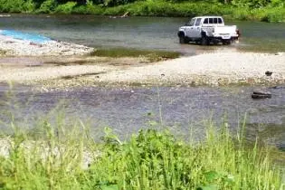The 25-year-old woman was found dead at the Lungga River area with several wounds to her body and face.
