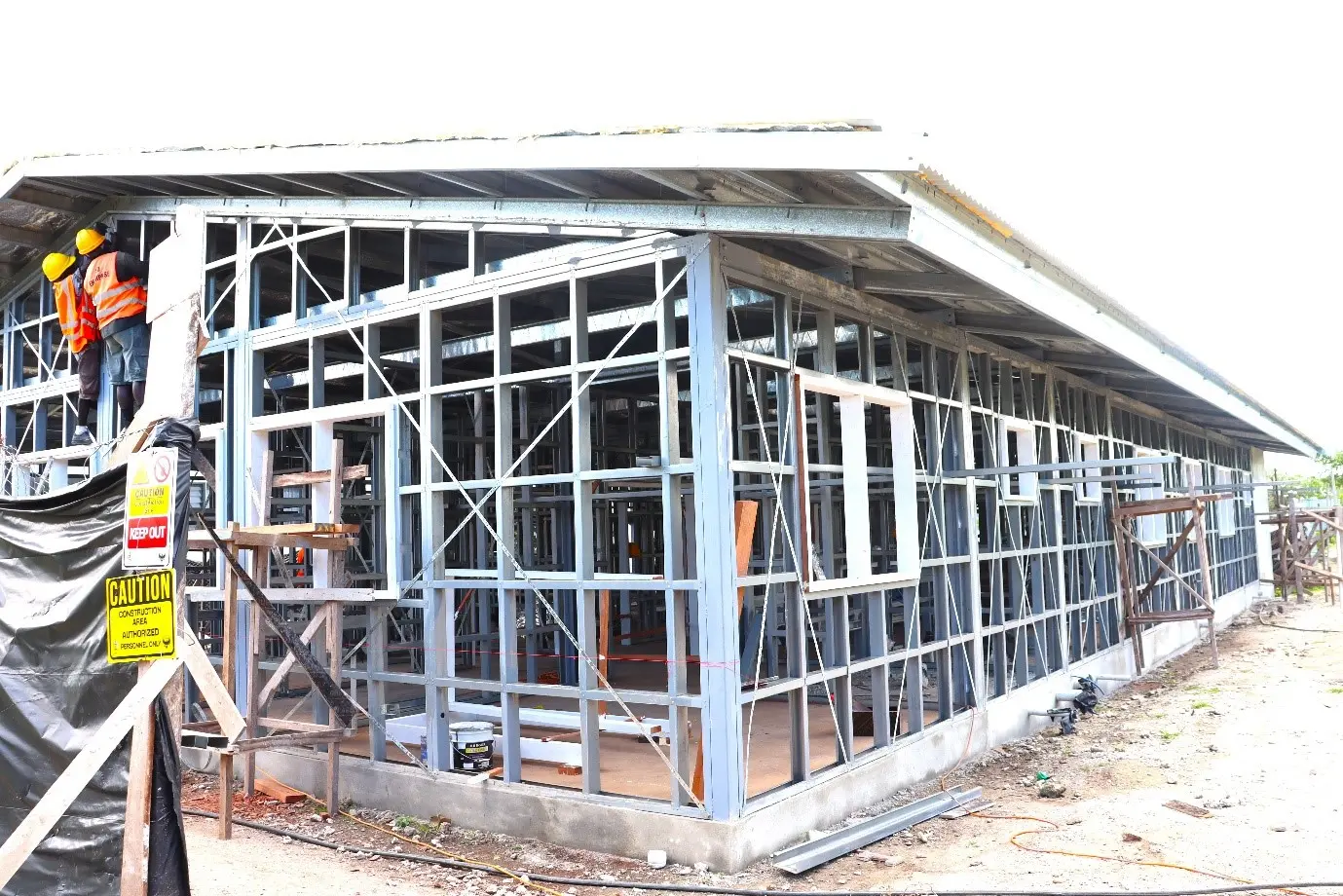 The Helena Goldie Hospital Isolation Unit is expected to complete by mid-November.