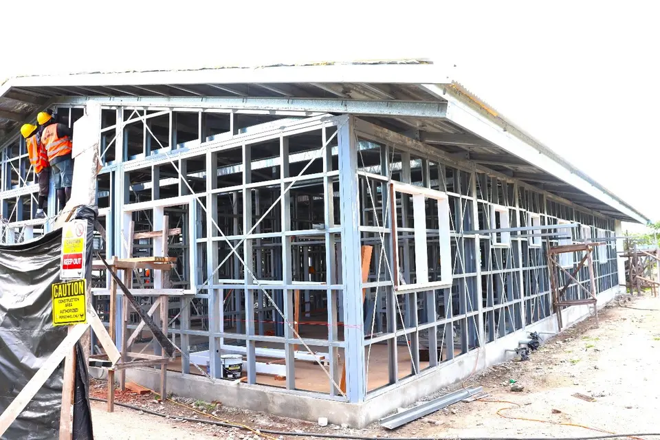 The Helena Goldie Hospital Isolation Unit is expected to complete by mid-November.