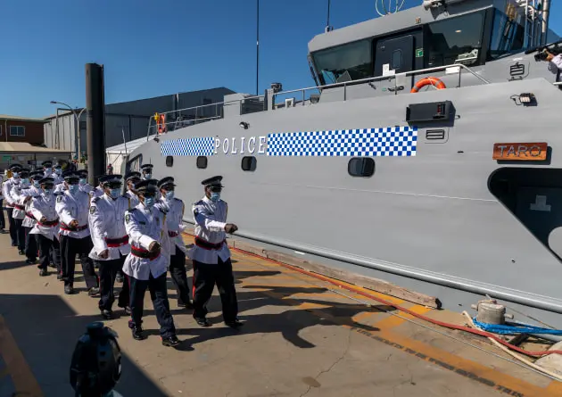 Australian Defence Adviser Southwest Pacific, Commander Mark Northcote, said Defence has worked closely with Solomon Islands throughout the pandemic to boost the RSIPF’s COVID-19 response and preparedness at the western border.