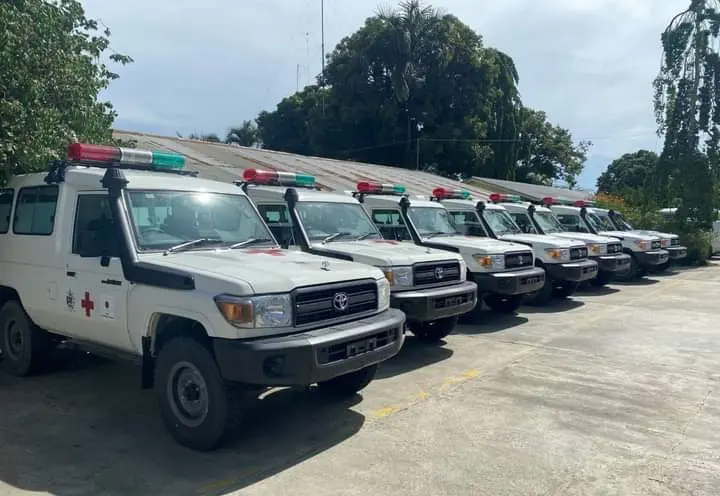 Mr Norimasa Yoshida, Charge d’Affairs, Japan Embassy, in handing over the vehicles said that Japan is pleased to be providing the ambulances which is part of its grant aid project, the second program under its Economic and Social Development Programme for Solomon Islands.