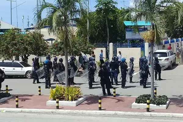 Police say that these are opportunists, taking advantage of the situation.