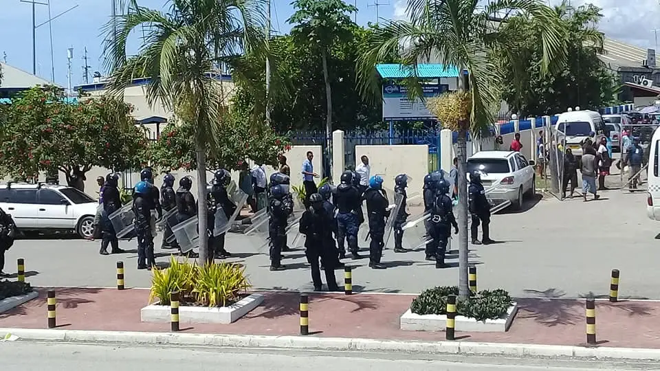 Police say that these are opportunists, taking advantage of the situation.