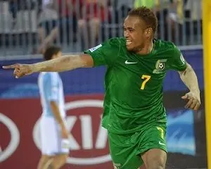 Robert Laua finished a skilful passing move which resulted in a stunning goal for the Bilikiki.