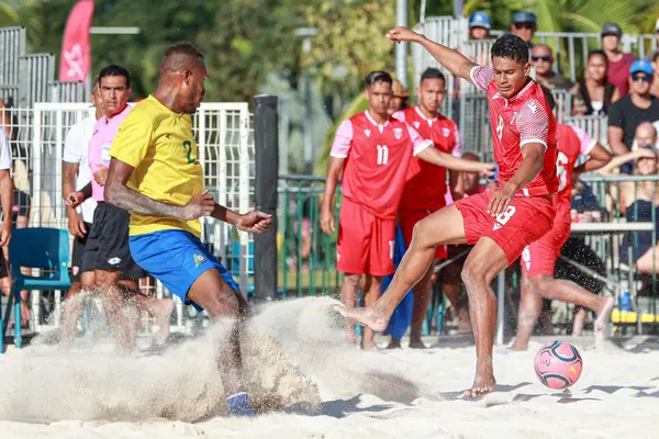 Tahiti had been in superb form and were unbeaten throughout the round-robin group stages of the competition.