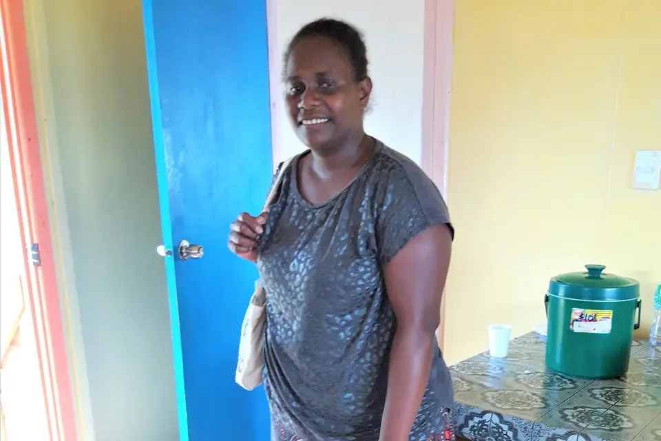 Upon her return to Tulagi, Aziel says she will be continuing with her sewing business.