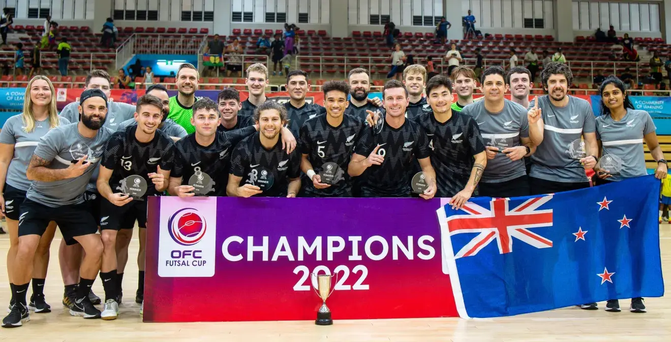 New Zealand are now the new Oceania Futsal champions after defeating Solomon Islands 6-2.