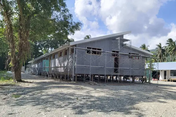 Denty says that the project started a year ago, and when it is fully operational thousands of people in Weathercoast will soon have access to a fully fledged health care service.