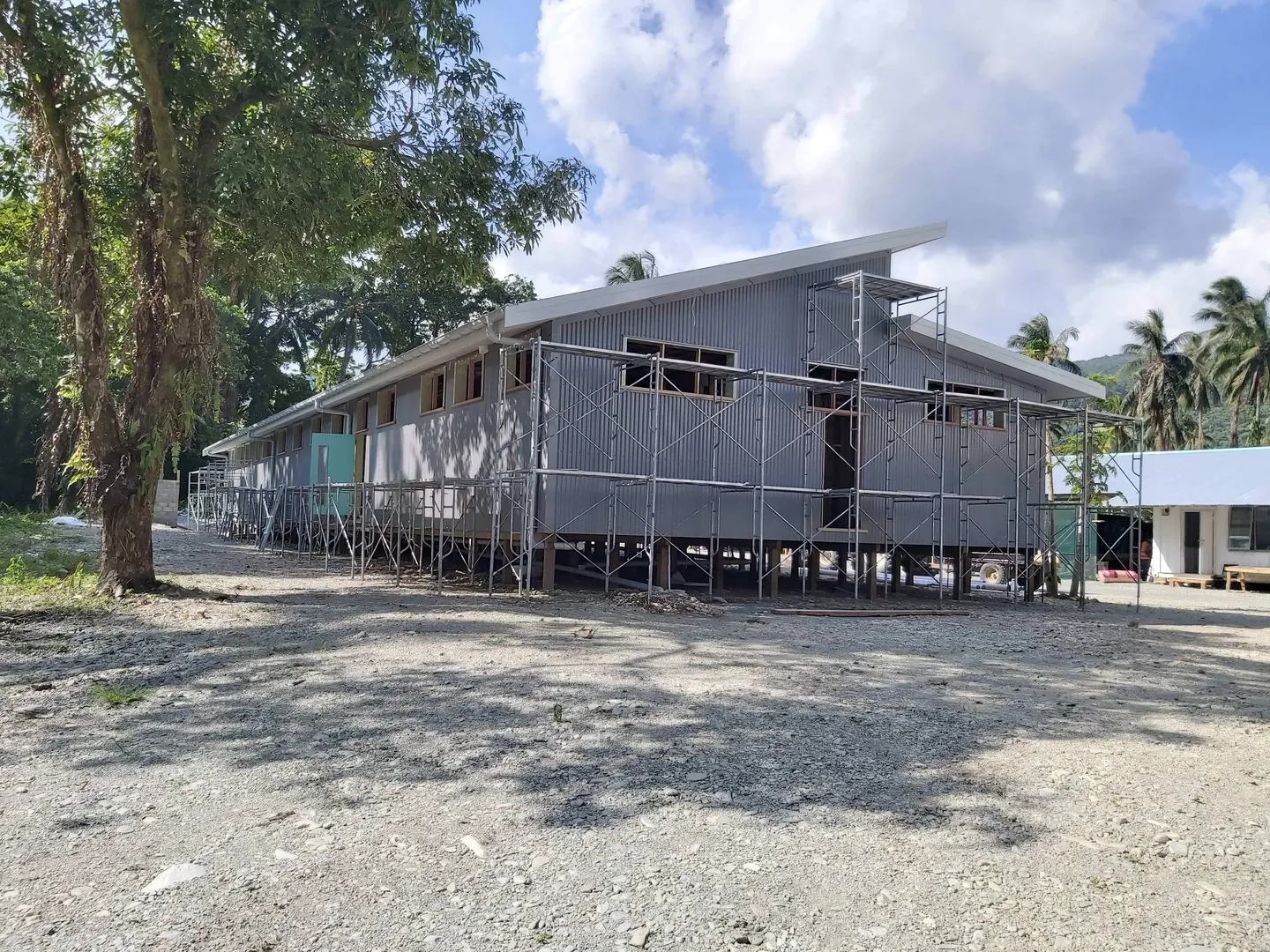 Denty says that the project started a year ago, and when it is fully operational thousands of people in Weathercoast will soon have access to a fully fledged health care service.
