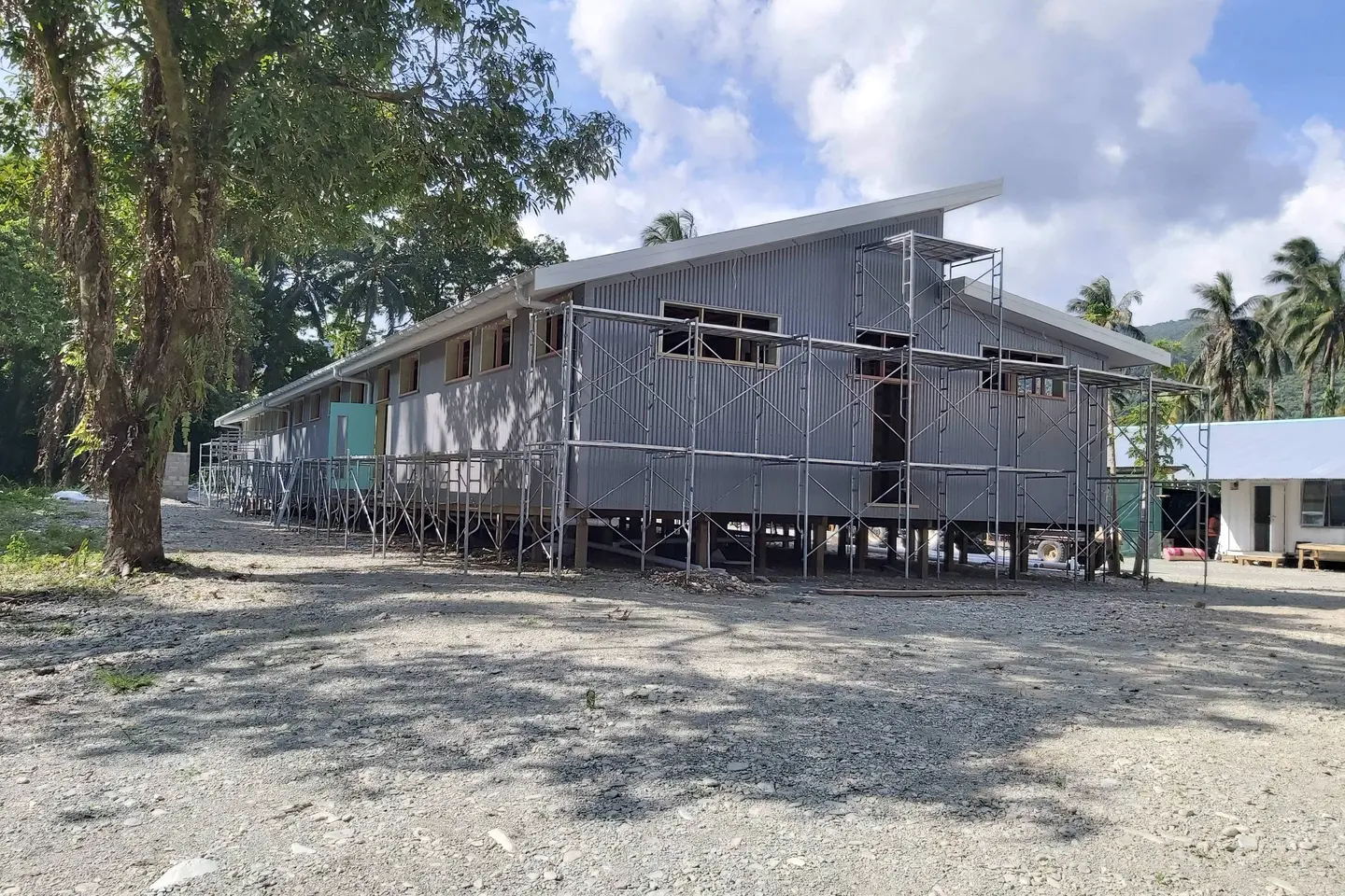 Denty says that the project started a year ago, and when it is fully operational thousands of people in Weathercoast will soon have access to a fully fledged health care service.
