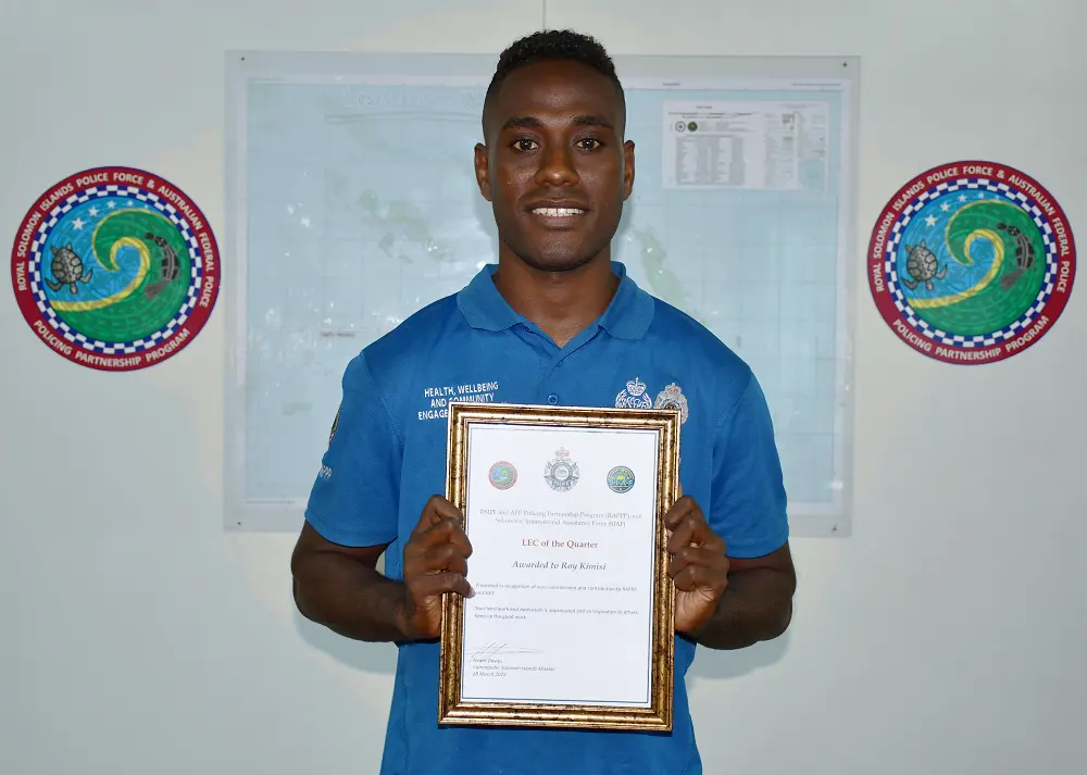 The RAPPP Executive announced Roy as the recipient of its first ‘LEC of the Quarter’ Award in recognition of his valuable support to the AFP’s program in the country.